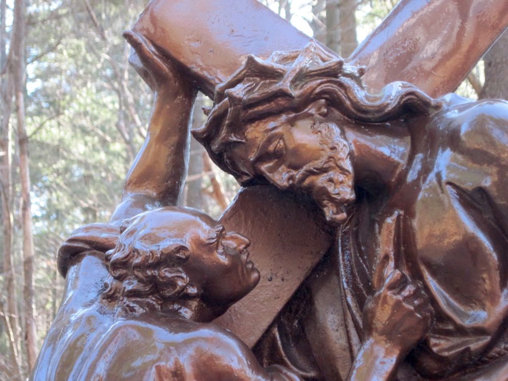 Simon: voorbijganger, betrokkene, gezegende