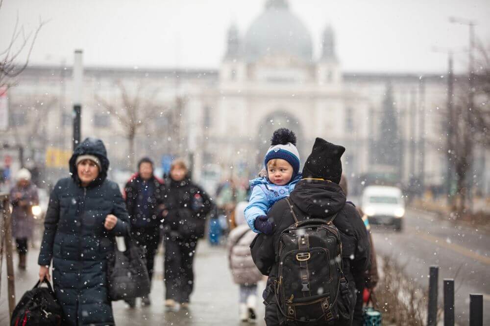 The Russians love their children too